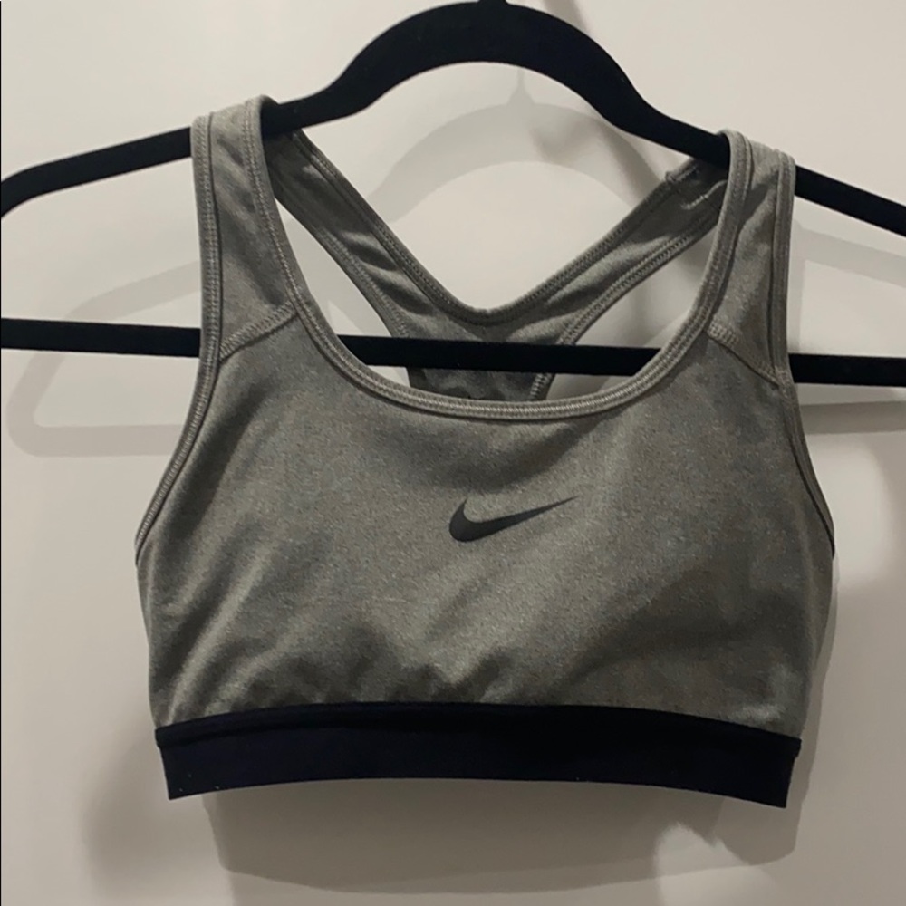 Nike Grey Sports Bra